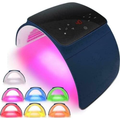 7 Colors Foldable PDT LED Mask Machine Photon Skin Rejuvenation Anti-aging Face Whitening LED Face Light Therapy Facial Beauty