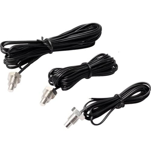 1/2/3 Meter NTC 10K Hermistor Temperature Sensor Professional And Useful For TEMP Controller Thermistor M8 Thread Probe Cable