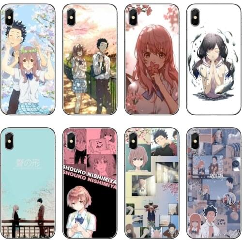Silent voice Anime Accessories Phone Case For Huawei P30 P20 Pro P10 P9 P8 Lite Y5 Y6 Y7 Y9 P Smart Plus 2018 2019