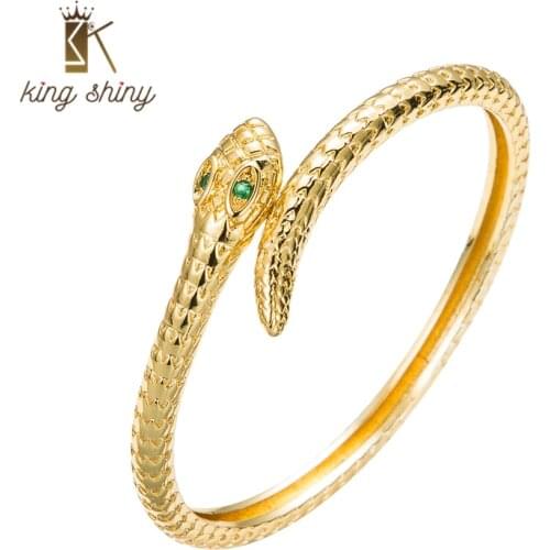 King Shiny Golden Bracelets