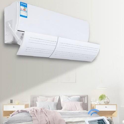 Air Conditioner Baffle Anti Direct Blowing Wall-mounted PVC Retractable Anti-wind Shield Home Conditioner Supplies Accessories