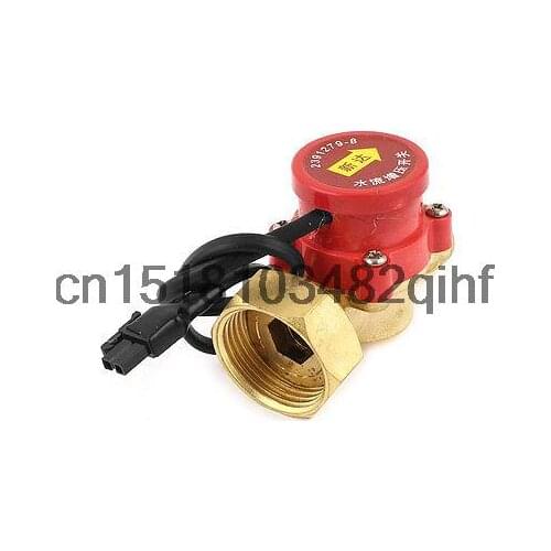 Practical Water Flow Sensor AC220V 120/260W 0.5A Male Thread Connector Circulation Pump Water Flow Pressure Switch Controller