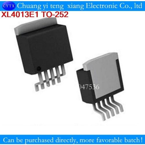 XL4013E1 XL4013 TO-252 4A 180KHz 36V Buck DC to DC Converter 10PCS/LOT