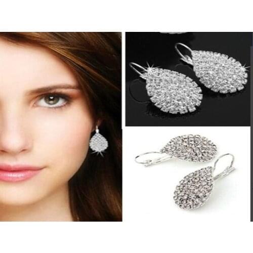 Earrings Free Gift Box Luxury Women Water Drop Pendant Elegant / Wind Claw Fine Earrings 2020 New / Jewelry Earrings Wholesale