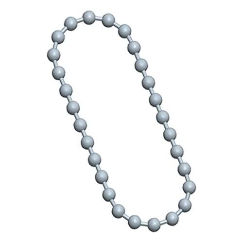 MeiLekai Bead Drawstring 6-7mm Round Bead Drawstring For Bead Curtain