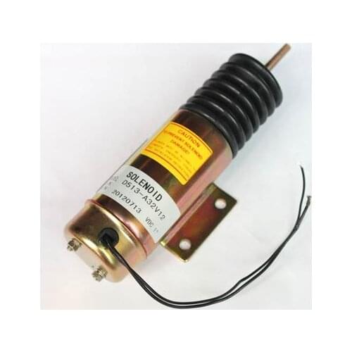 12 Volt Dual Coil Pull Stop Solenoid 2011-12E2U1 D513-A33V12 Fit for Trombetta