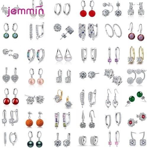 New Arrivals Genuine 925 Sterling Silver Earrings Jewelry Sets For Women Multiple Style Jewelry Accessory In One Set Fashion