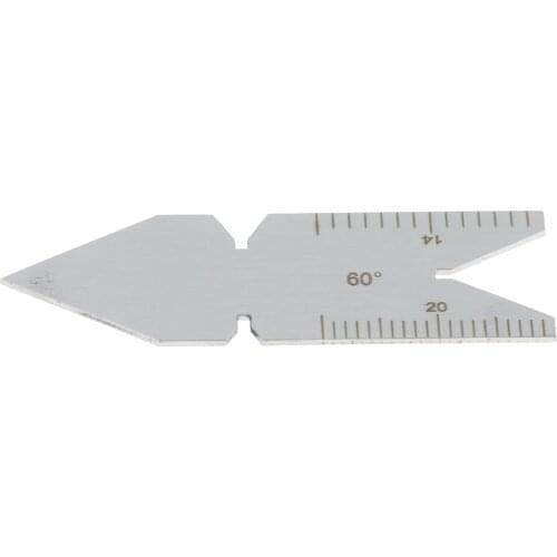 Standard 60° Stainless Steel Center Gauges Inch / Metric System