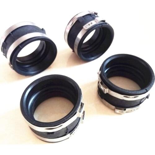 1.8L 1.8T Car Engine exhaust Pipe Coupler Element Seals ring With Clip Clamp For VW Passat B5 Jetta Bora Golf 4 MK4 06A133299