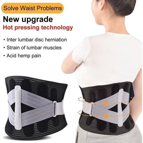 Tourmaline Self-heating Magnetic Protector Waist Back Support Brace Belt Orthopedic Lumbar Posture Corrector Relieve Fatigue