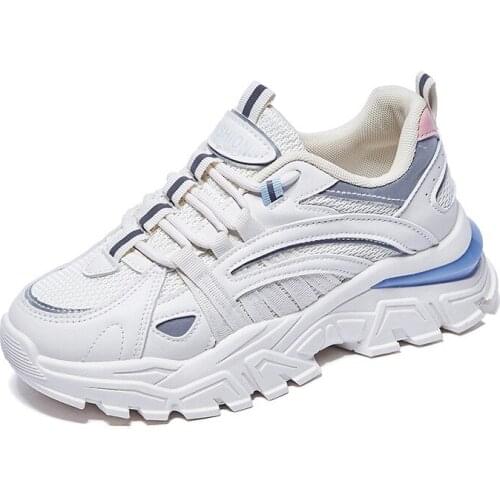 Outdoor Sport Shoes Women Sneakers Breathable Platform Running shoes Lac-up Woman sport shoes Zapatos De mujer