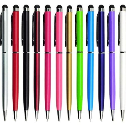 Universal 2 In 1 Touch Screen Stylus Pens For Ipad Iphone Samsung Tablet All Mobile Phones Tablet PC