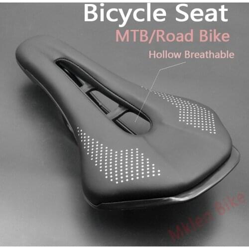 Bicycle saddle mountain bike bicycle seat road bicycle seat cushion 2021 new design hollow breathable comfortable bicycle seat