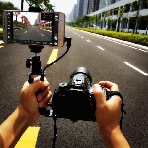 Roadfisher Photography Video DSLR Camera Android Cell Mobile Phone Connector Holder Display Screen Enlarge Low Angle Viewfinder