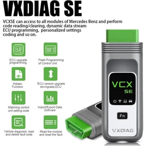 VXDIAG VCX SE MB with V2020.9 Software HDD Support Programming ,Offline Coding and Doip Open Donet Free License