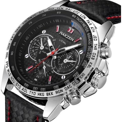 YUWSPR Mens Waterproof Watch