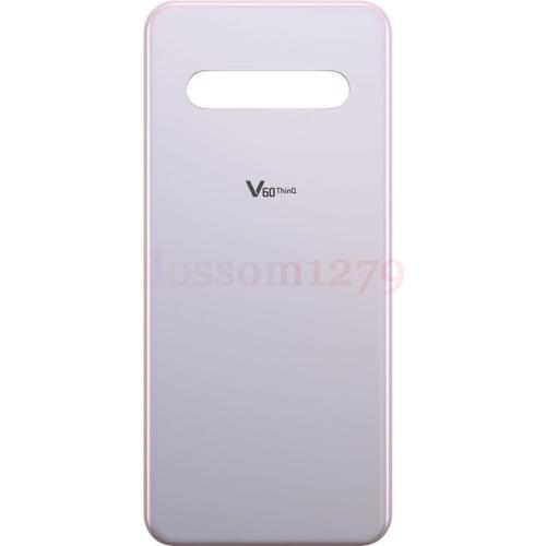 10Pcs Back Glass Battery Cover For LG V60 ThinQ V600 Rear Panel Door Housing Replacement