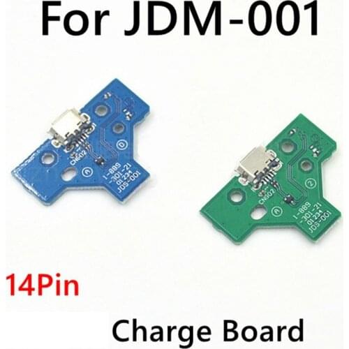 Aipinchun 5Pcs/Lot Replacement 14pin JDS-001 LED Power Charge Board for Sony Playstation 4 PS4 Wireless Controller