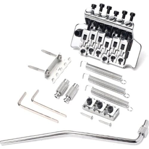 Guitar Bridge Electric Guitar Accessories Double Rocking Bridge Tremolo System Pull String Tremolo Complete Set
