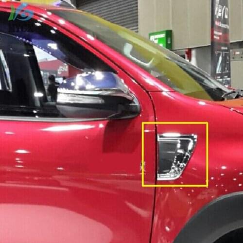 2019 For toyota hilux revo accessories chrome decorative trim hood for wheel arch for toyota hilux 2016-2018 decorative parts