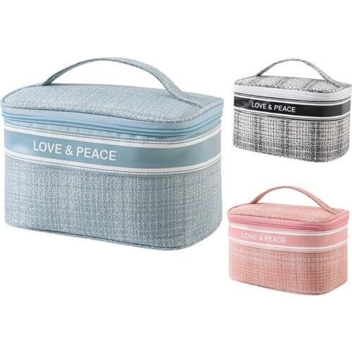 ASDS-Makeup Bag Travel Cosmetic Bag Portable Makeup Case Organizer Large Toiletry Bags Travel Bag