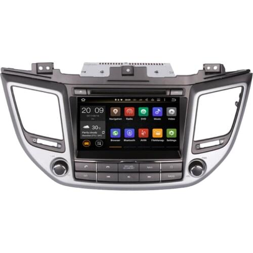 8''Left Hand Driving Car DVD Multimedia Player Android9.0 Octa Core 4GB RAM Car GPS Navigation For Hyundai Tucson IX35 2015-2018