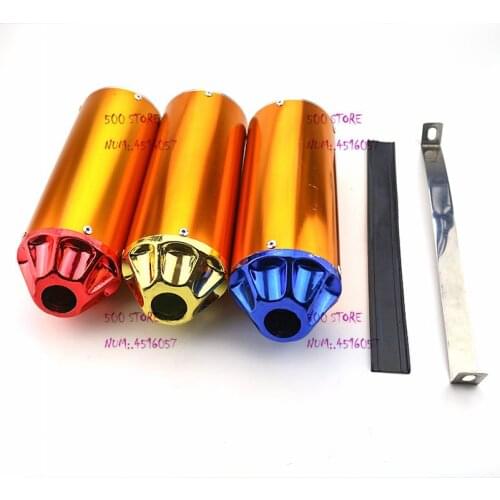 Free shipping 28mm exhaust pipe for Dirtbike pitbike modified motorcycle atv quad accessories muffler 50cc 110cc 125cc