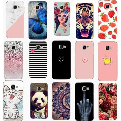 TPU Fundas For Coque Samsung Galaxy A5 J5 2017 S8 S9 Plus Cover Couples Love Heart Soft Silicone Case