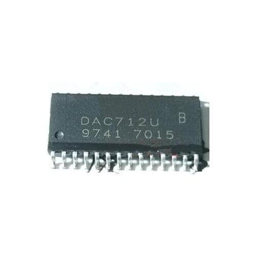 DAC712U DAC712 SOP28 Digital to analog converter Integrated circuit chip