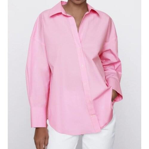 Haiqun Pink Blouses