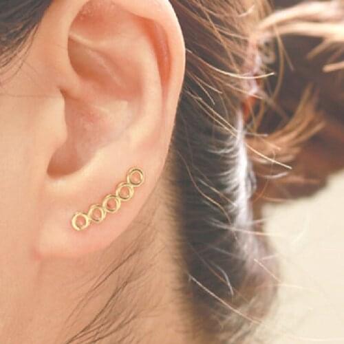Hengxinyuan Women's Gold Earrings