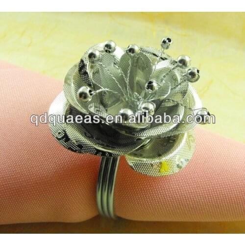 Acrylic napkin ring wedding party decoration