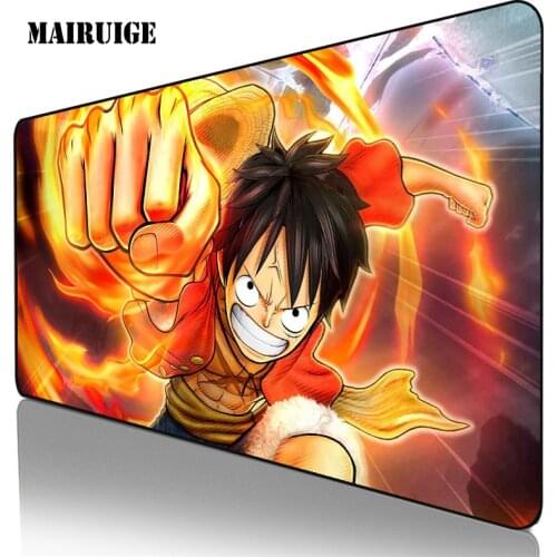 Anime Mouse Pad Soft Rubber Xxl Computer Table Pad Keyboard Gaming Accessories Desk Mat Large Mousepad Cartoons Rug