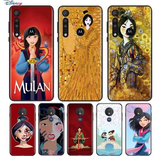 Mulan Princess For Motorola G9 G8 G Stylus Power One Fusion Hyper Edge E7 E6 5G Plus Play Lite Soft Phone Case