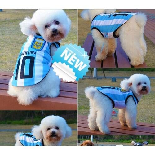 New Sports dog clothes Yorkshire Chihuahua pet dog clothing Fashion Style dog shirt