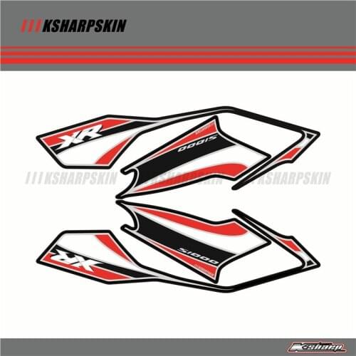 Front Fairing Motor Number Board 3D Gel Protector for S1000XR 2015 2016 2017