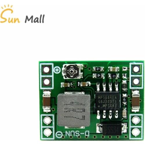 Ultra-Small Size DC-DC Step Down Power Supply Module MP1584EN 3A Adjustable Buck Converter for Arduino Replace LM2596