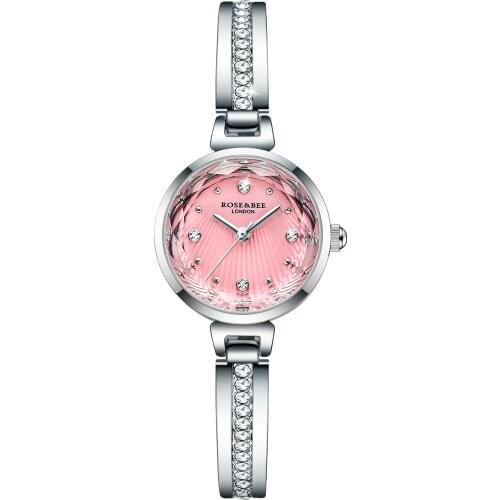 ROSE&BEE Womens Silver Watch