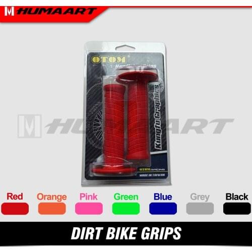 HUMAART Dirt Bike Motocross Handle Bar Grips Off-road Handlebar for Beta Gas Gas Red Orange Blue Green
