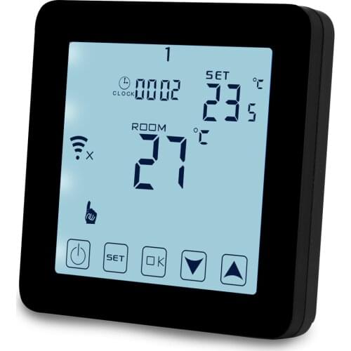 LCD Touch Smart Wifi Thermostat for electric floor heating
