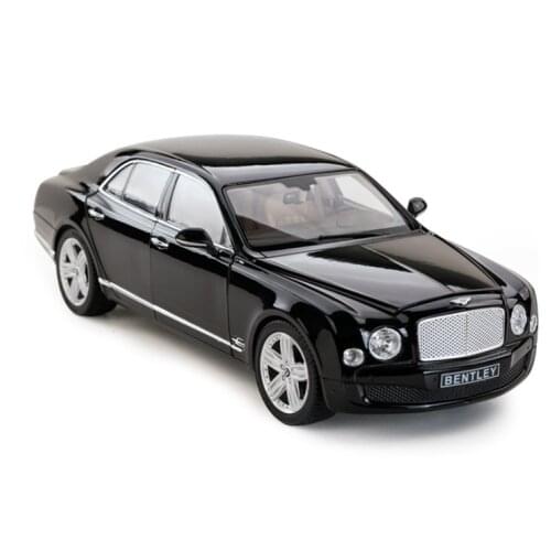 1:18 Starlight Bingli Moushan Alloy Static Car Model 6 Places Can Open Collection Gifts To Watch Childrens Toys Black