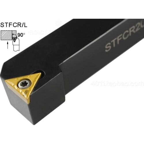 STFCR/STFCL 1212H11/1616H11/2020K11 External Turning tool Arbor CNC Lathe Cutter Tool Clamped Steel Toolholder
