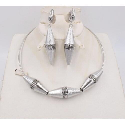 High Quality Ltaly 750color Jewelry Set For Women african beads jewlery fashion necklace set earring jewelry