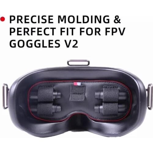 Protective Cover for DJI FPV Goggles V2 Dustproof Sunshade Pad Antenna SD Card Storage Holder for DJI FPV Combo Accessories