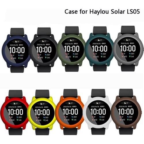 For Haylou Solar LS05 Watch Protective Case Soft Silicone Protection Silicone Cover for Xiaomi Haylou Solar LS05 Watch Cases