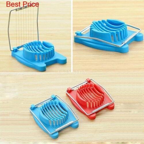 1000Pcs/Lot Cook Multipurpose Stainless Steel Wires Egg Slicer Kitchen Eggs Cutter Tool