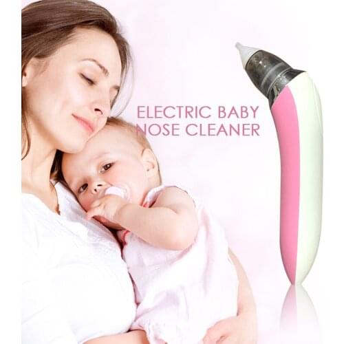 Baby Nasal Aspirator Infant Newborn Baby Clean Snot Electric Nose Cleaner Sniffling Equipment Safe Hygienic for Baby Toddler