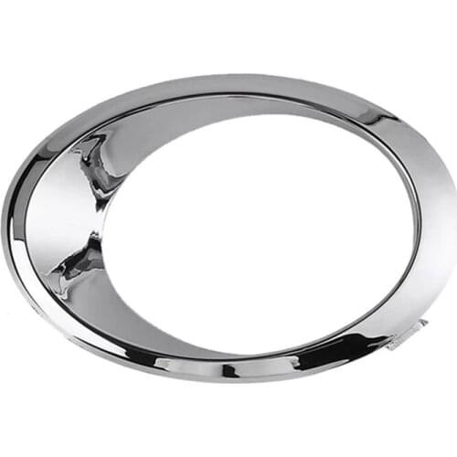 Chrome Fog Light Cover Bezel Trim Ring for Ford Fusion Mondeo 2013-2016