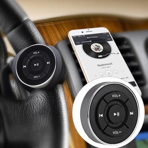 Multifunctional Steering Wheel Remote Control Is Suitable For Motorcycles, Bicycles, Bluetooth Media Volume Buttons And Cars
