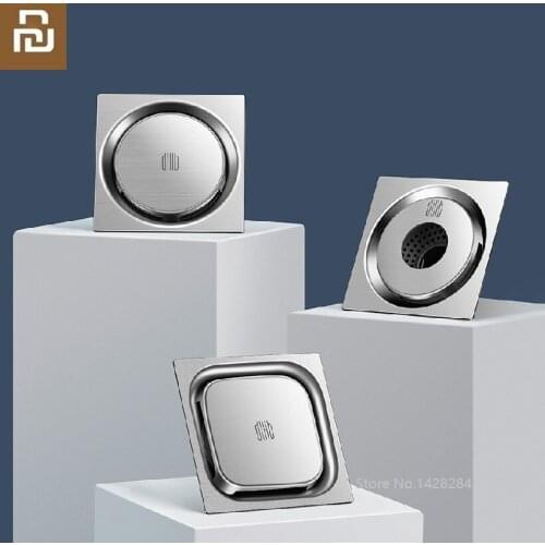 NEW vortex 304 stainless steel floor drain Quick dry drainage Anti-blocking Filter Floor Cover Shower Room kitchen Drain